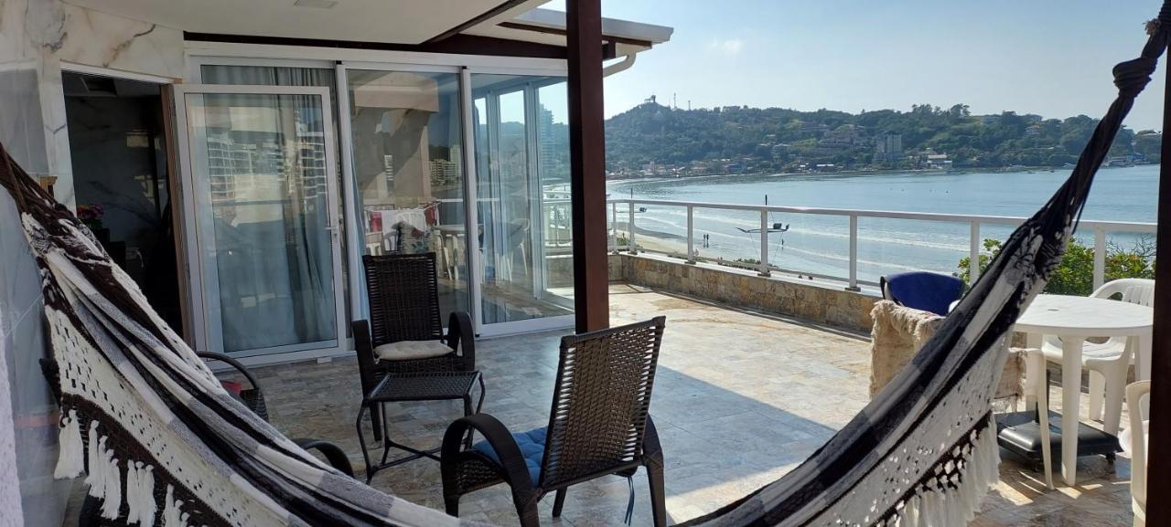 Apartamento De Cobertura Frente Para O Mar Итапема Екстериор снимка